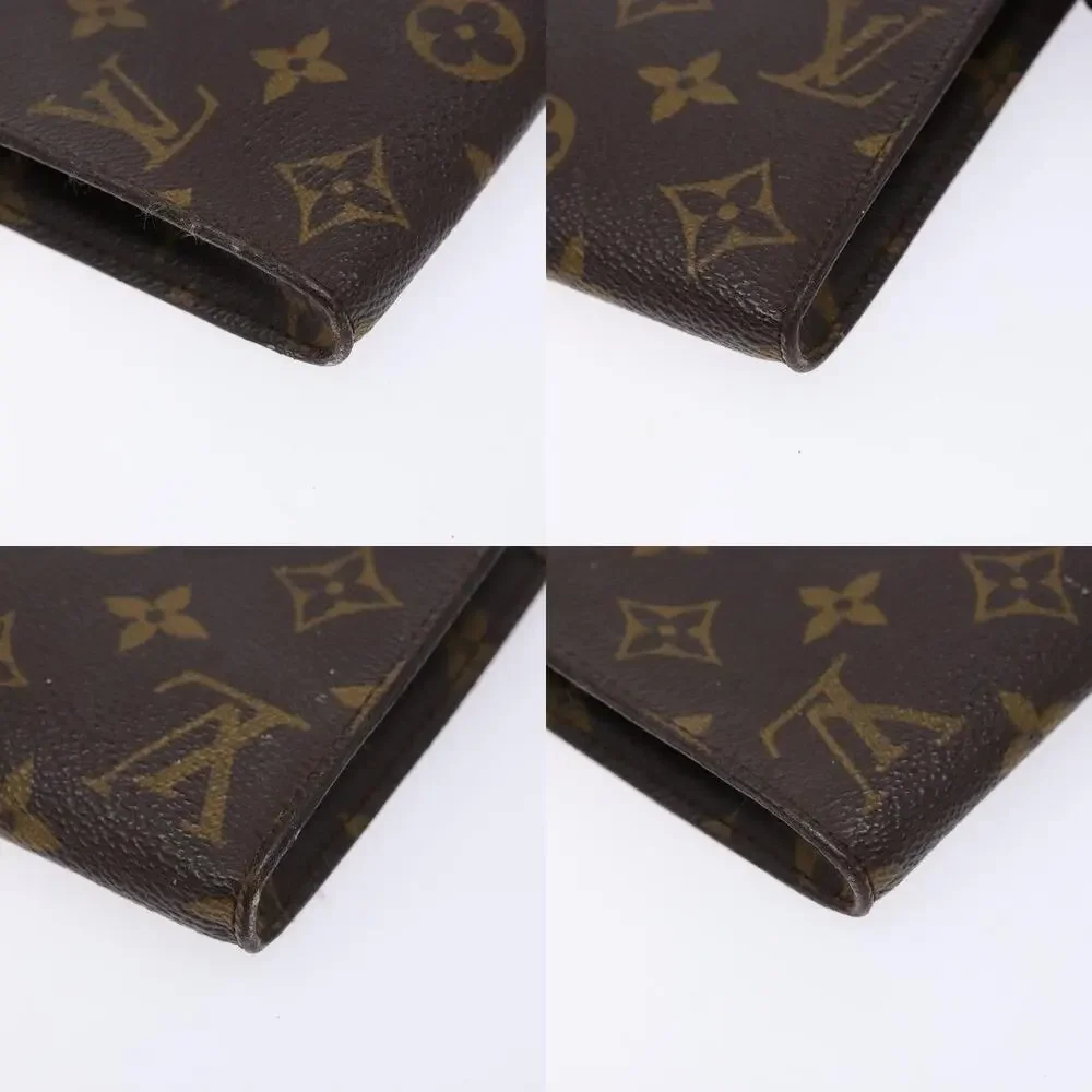 Louis Vuitton Monogram Bucket GM Accessory Pouch Brown